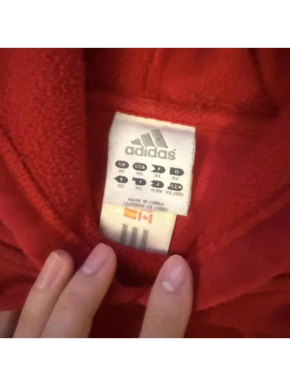 Adidas Wisconsin hoodie